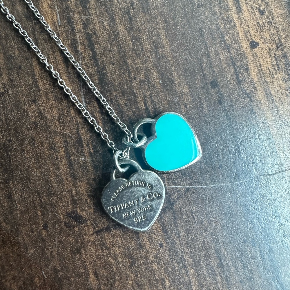 Tiffany & Co. mini Return to Tiffany’s heart charm necklace